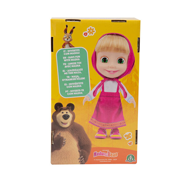 Masha & Koca Ayı Doğum Günü Bebeği 23 Cm Birthday Masha