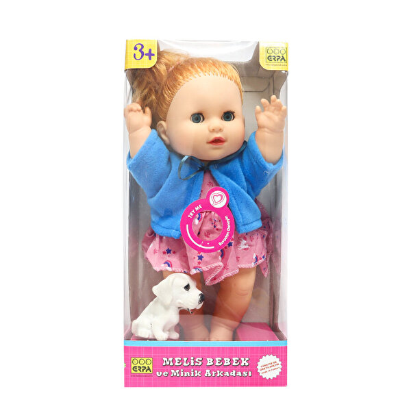 Melis Bebek Türkçe Konuşan Hayvancıklı Mavi Hırkalı