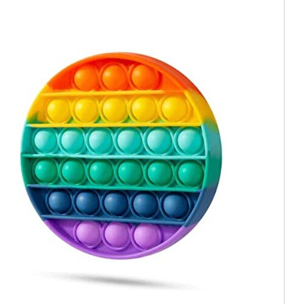 Pop It Game Yuvarlak Gökkuşağı