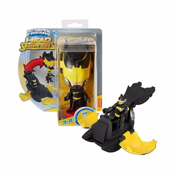 Imaginext Dc Super Friends Head Shifters Serisi Batman Sarı HGX93
