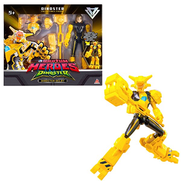Quantum Heroes Dinoster Aksiyon Figür Delby