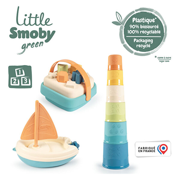 Little Smoby Green Banyo ve Bebek Oyun Seti