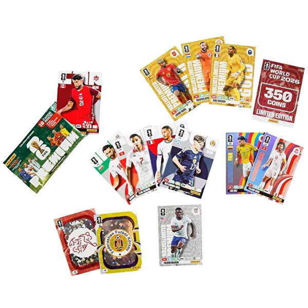 FIFA World Cup 2026 Adrenalyn XL Premium Trading Card 10’lu Paket