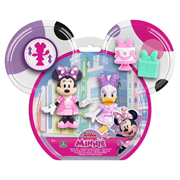 Minnie 2'li Figür Paketi Doğum Günü Pastası Temalı