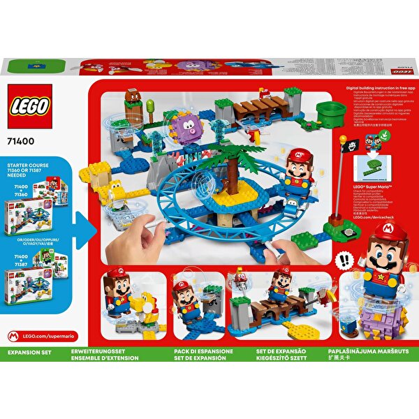 LEGO® Super Mario Big Urchin Plaj Arabası Ek Macera Seti 71400
