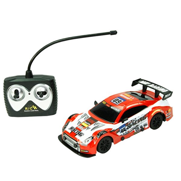 1:24 Ölçekli Uzaktan Kumandalı Full Fonksyon Kırmızı Racing Spor Araba