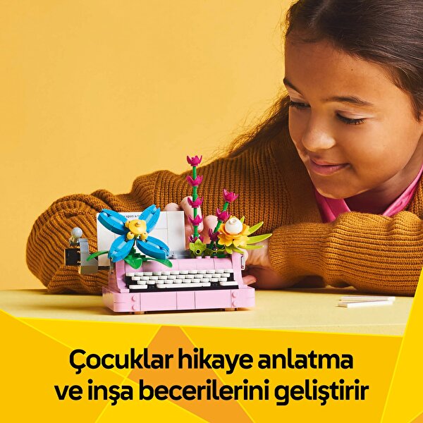 LEGO Creator 3'ü 1 Arada Çiçekli Daktilo 31169