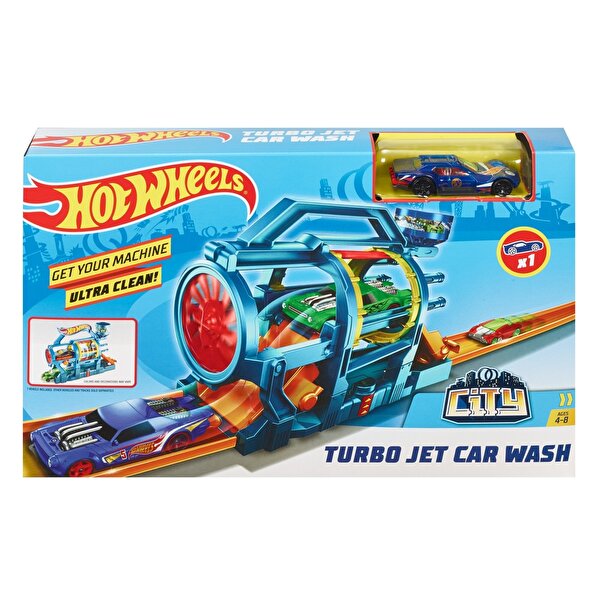 Hot Wheels Şehir Başlangıç Setleri Oto Yıkama İstasyonu FJN35