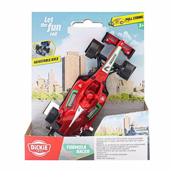 Dickie Toys Formula Yarışçı Kırmızı