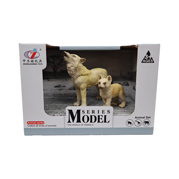 Animal World Kurt ve Yavrusu