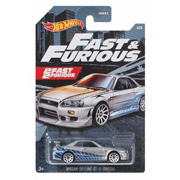Hot Wheels Fast & Furious Arabalar Nissan Skyline GT-R GRP56