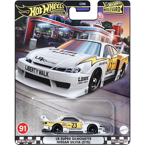 Hot Wheels Boulevard Premium Arabalar LB Super Silhouette Nissan Silvia S15 HRT64