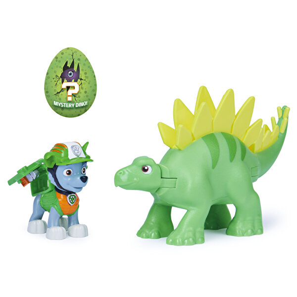 Paw Patrol Dino Yavruları Yardımcıları Figürler Rocky ve Stegosaurus