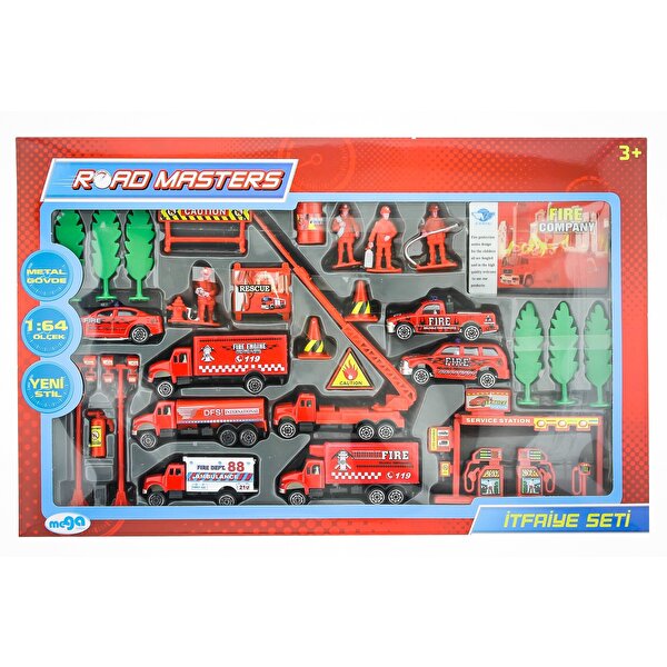 Mega Metal İtfaiye Seti
