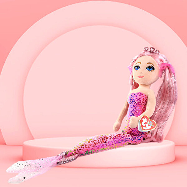 Ty Işıltılı Pembe Deniz Kızı Cora 33 cm