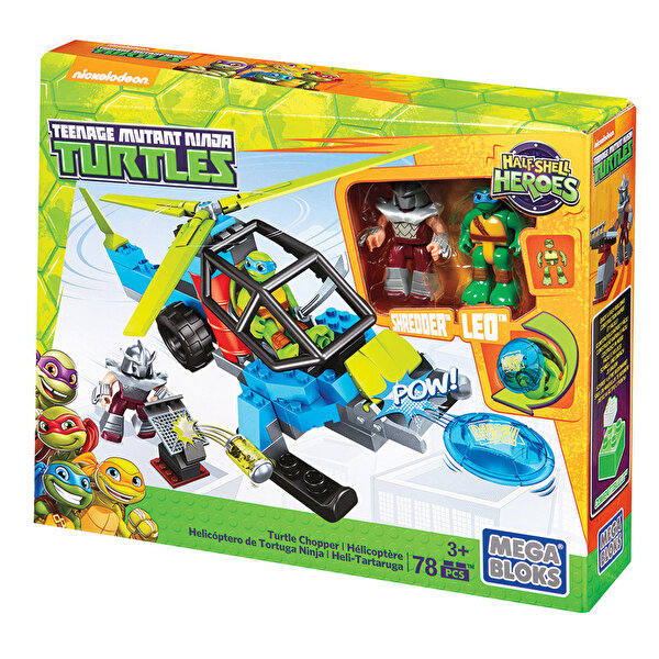 Mega Bloks TMNT Turtle Chopper 78 Parça