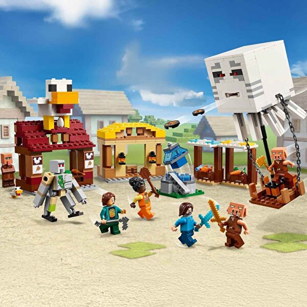 LEGO Minecraft Hortlak Balon Köy Saldırısı 21273