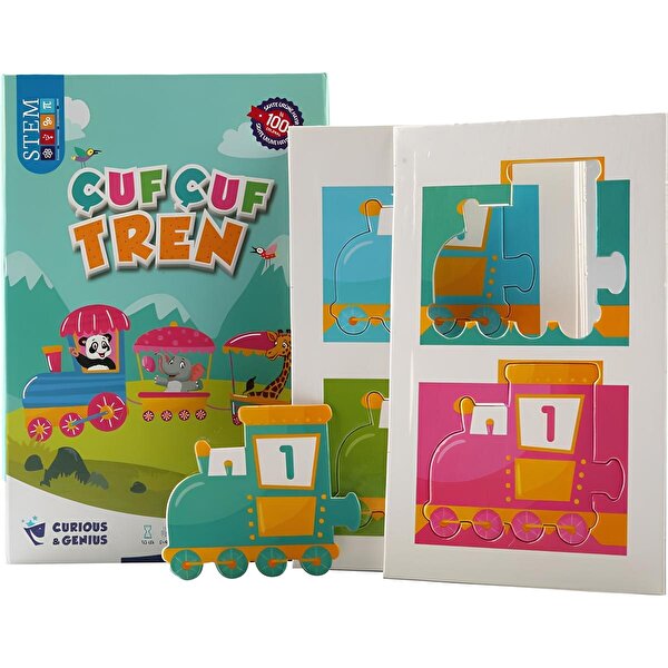 Çuf Çuf Tren Eğitici Kutu Oyunu