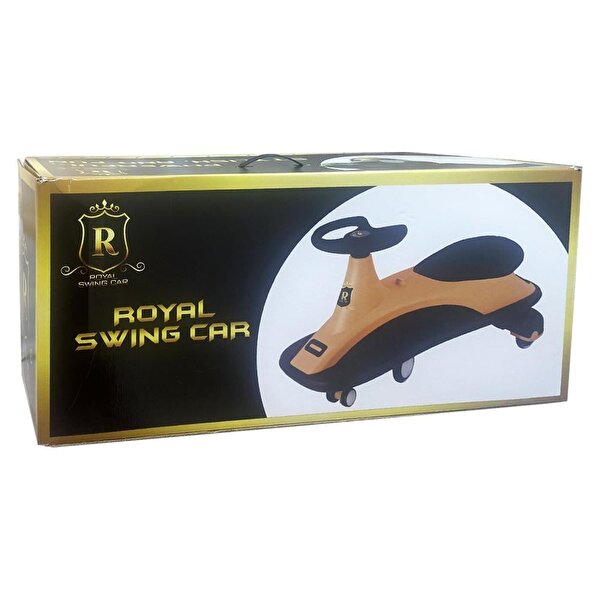 Sesli ve Işıklı Royal Swing Car Turuncu
