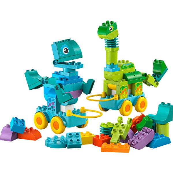 LEGO Duplo 3’ü 1 Arada Tekerlekli Dinozorlar 10451