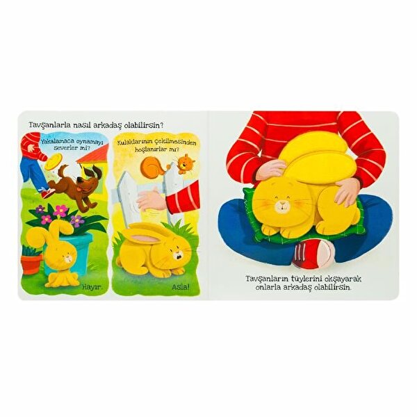 Dokun-Hisset Kitaplar / Tavşanlar Ne Sever?