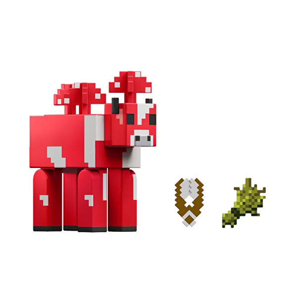 Minecraft Aksesuarlı Figürler Mooshroom HTL83