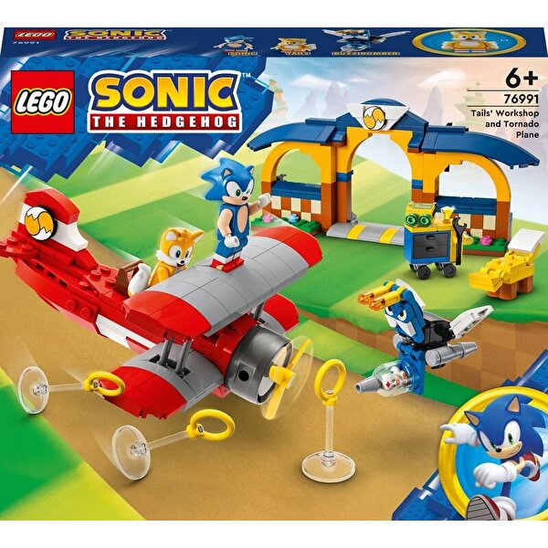 LEGO Sonic the Hedgehog Tails’in Atölyesi ve Tornado Uçağı 76991