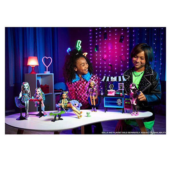 Monster High Coffin Bean Restoran Oyun Seti HHK65
