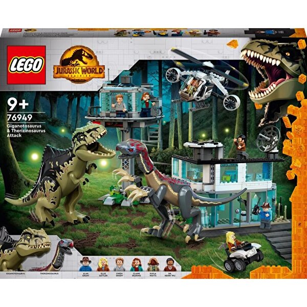 LEGO Jurassic World Giganotosaurus ve Therizinosaurus Saldırısı 76949