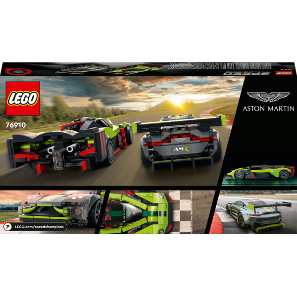 LEGO Speed Champions Aston Martin Valkriye Amr Pro ve Aston Martin Vantage GT3 76910