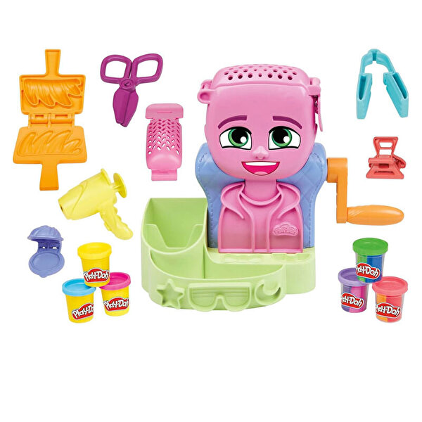 Play Doh Renkli Kuaför Salonu Oyun Seti F8807