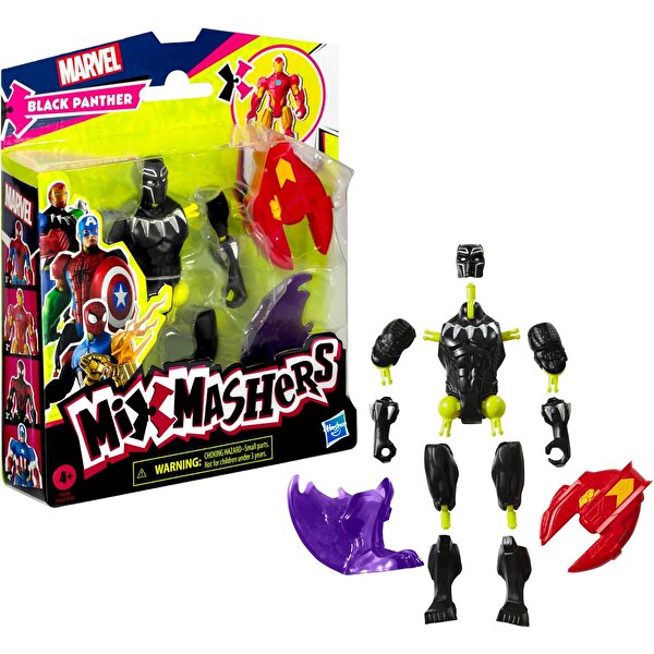 Avengers MixMashers Black Panther Aksiyon Figürü