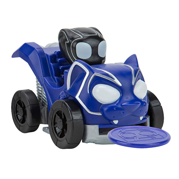 Spidey Disk Fırlatan Araba Black Panther