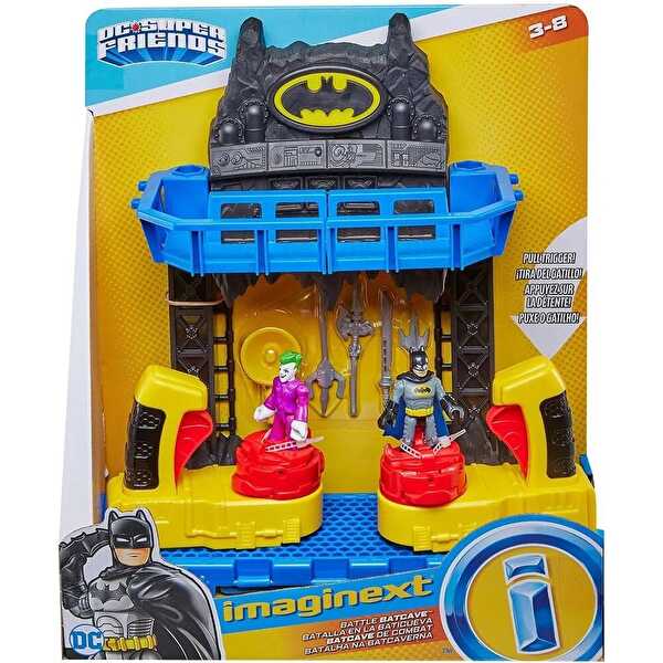 Imaginext DC Super Friends İkili Kapışma Batcave Oyun Seti FKW12