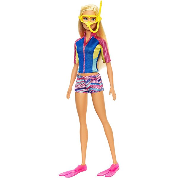 Barbie Sihirli Yunuslar Yüzücü Barbie Bebek