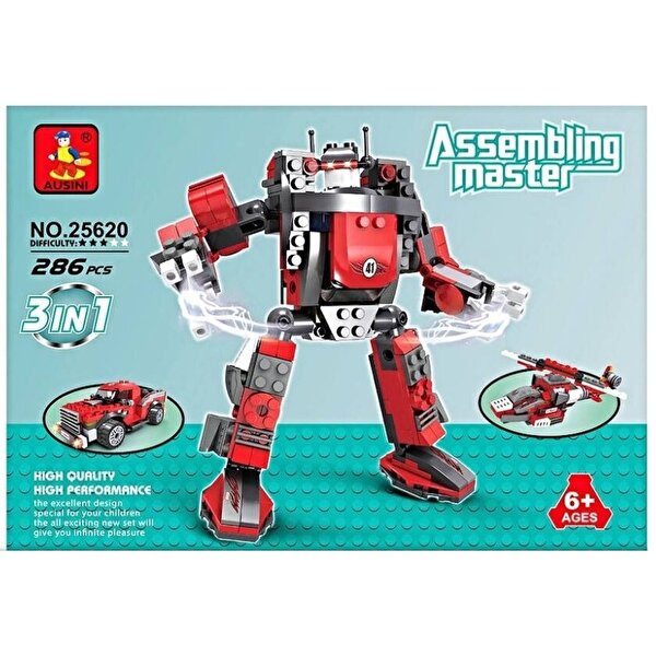 Ausini Assembling Master 3'ü 1 Arada Set 25620