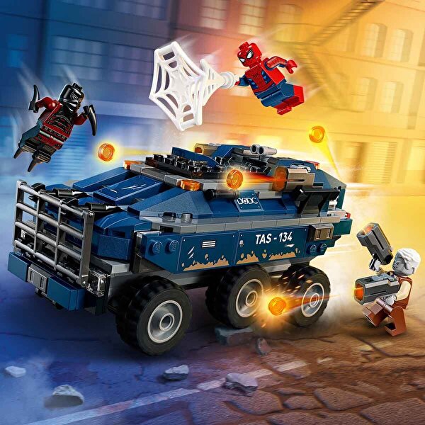 LEGO Marvel Örümcek Adam Hapishane Nakliye Aracı Takibi 7634