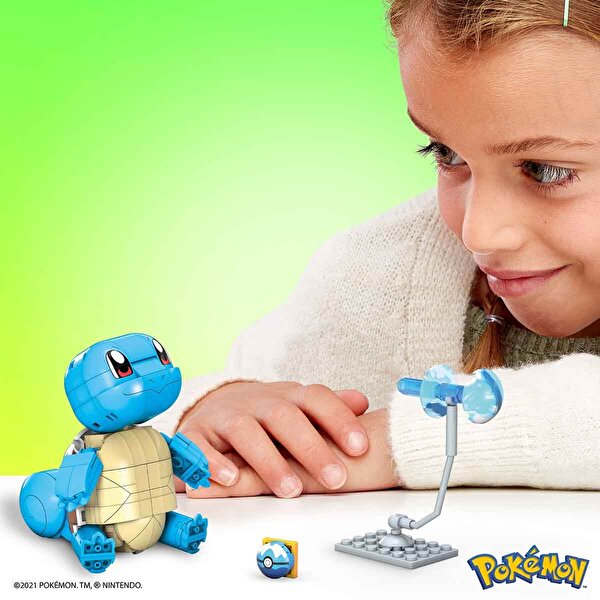 Mega Pokemon Yap ve Oyna Figürler Squirtle GYH00