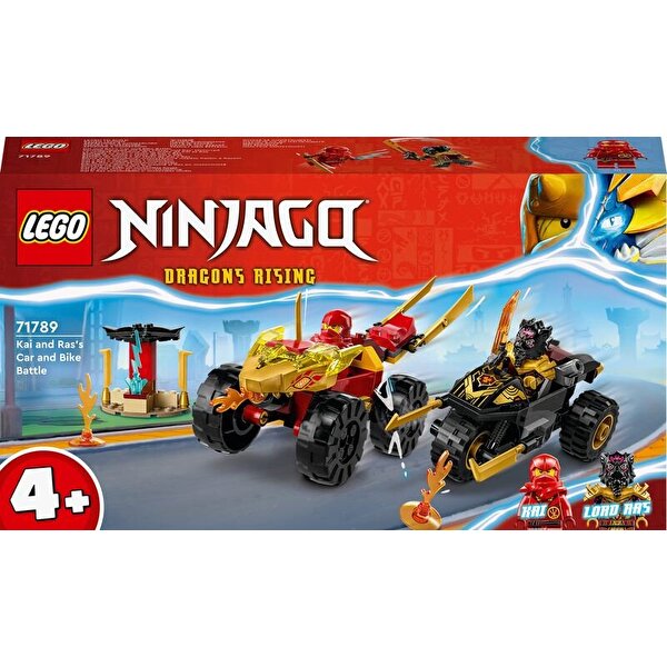 LEGO Ninjago Kai ve Ras'ın Araba ve Motosiklet Savaşı 71789
