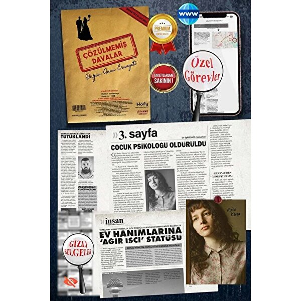 Çözülmemiş Davalar Düğün Günü Cinayeti Dedektif Oyunu