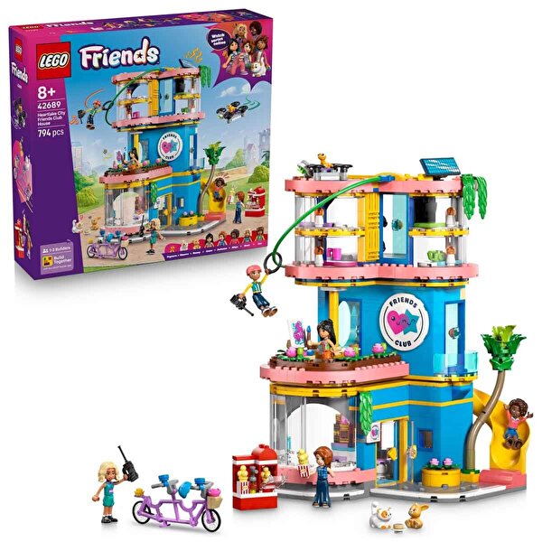 LEGO Friends Heartlake Şehri Friends Kulüp Evi 42689