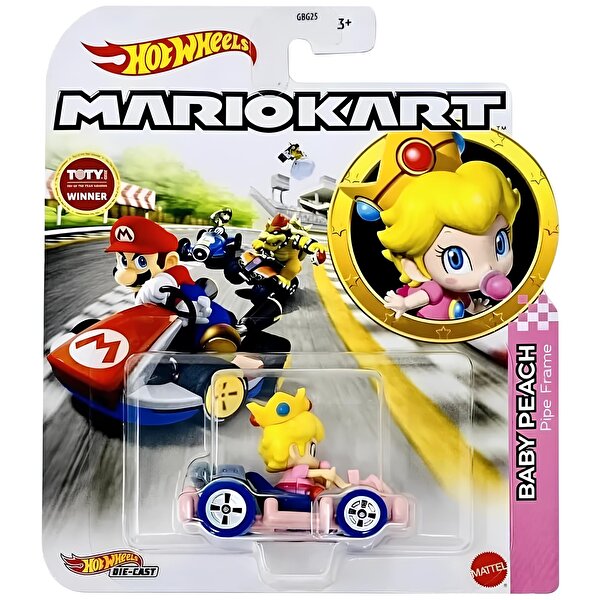 Hot Wheels Mario Kart Karakter Araçlar Baby Peach HDB30