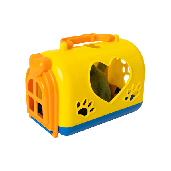 Kutulu Peluş Dinozor Sarı Kutulu