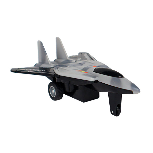 Çek Bırak Savaş Uçakları Gri 12 Cm