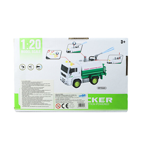 1:20 Müzikli Yeşil Sulama Aracı