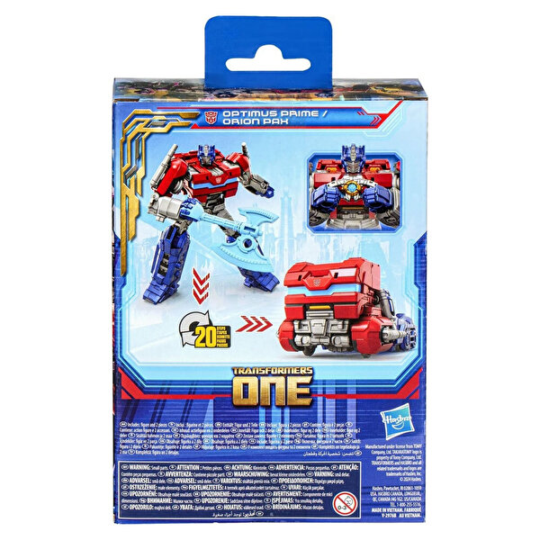 Transformers One Prime Changer Optimus Prime Orion Pax F8691