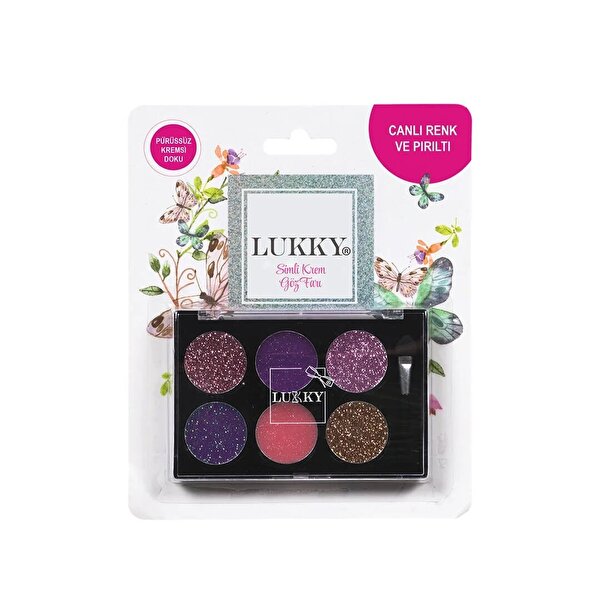 4’lü Yılbaşı Kozmetik Seti: Göz Farı, Dudak Parlatıcısı, Oje ve Saç Tebeşir Seti