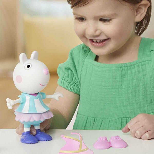 Peppa Pig ve Ailesi Kıyafetli Figür Seti Suzy Sheep