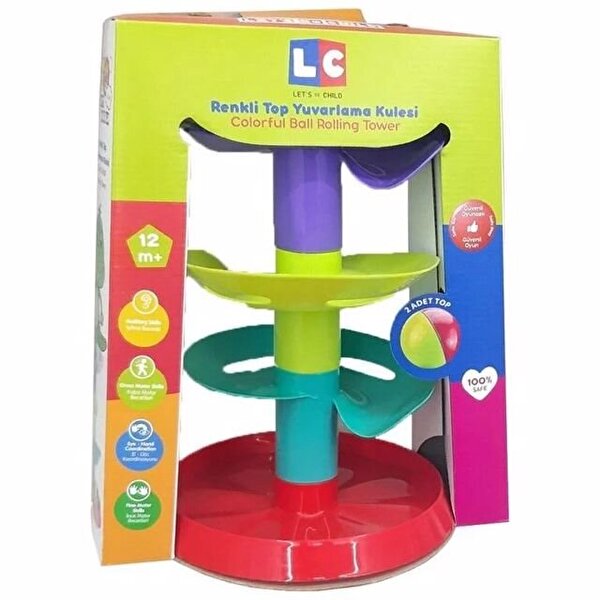 LC Renkli Top Yuvarlama Kulesi