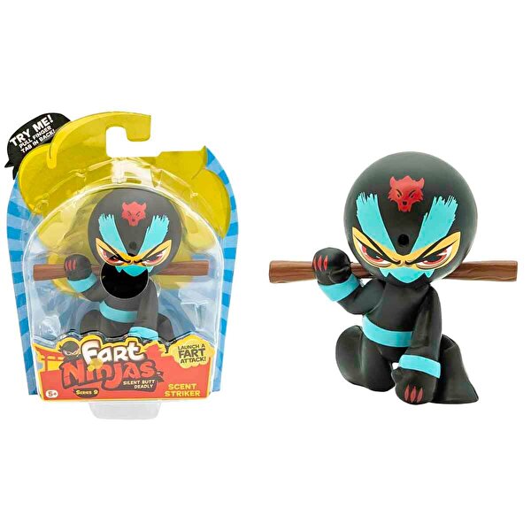Fart Ninjas Gaz Çıkaran Sensörlü Figür Scent Striker